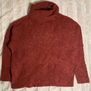 Catherine Malandrino Brick Turtleneck Sweater, XL